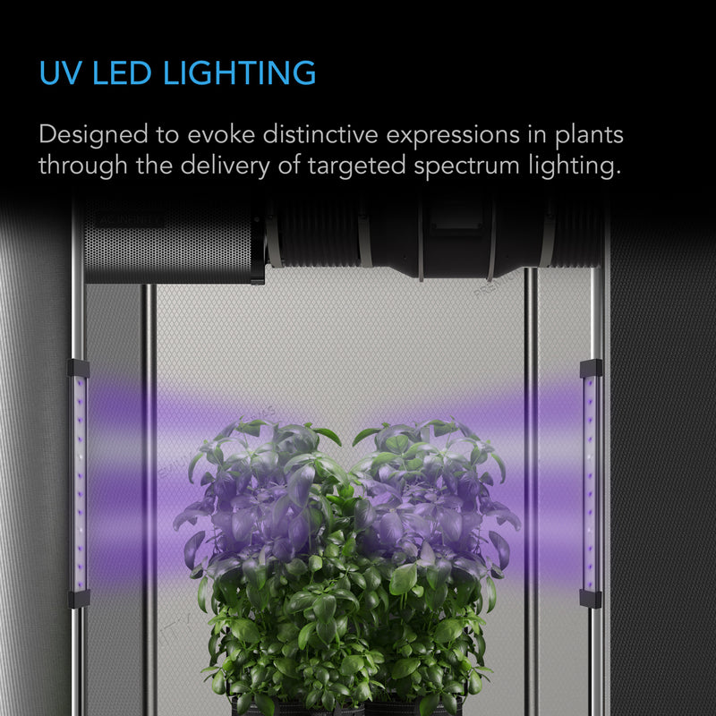 AC Infinity IONBEAM U4 - 11 Inch UV LED Grow Light 4-BAR KIT