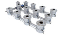 Alien Hydroponics V-System 12 Pot 3 Row Kit