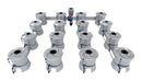 Alien Hydroponics V-System 16 Pot 4 Row Kit