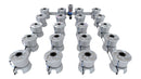 Alien Hydroponics V-System 20 Pot 4 Row Kit