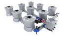 Alien Hydroponics V-System 9 Pot 3 Row Kit