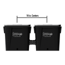 Under Current 8– RDWC System – 8 Gallon, 18″ Spacing | 8 Site - 2 Row