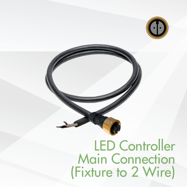 Iluminar | IL LED Cord Set for LEDs Daisy Chain Dimmer (Original - Fixture to 2 Wire)