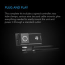 CLOUDLINE S6 - 6 Inch Inline Duct Fan System + Speed Controller